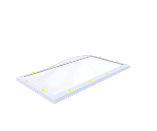 Coupole Skylux 80x160cm