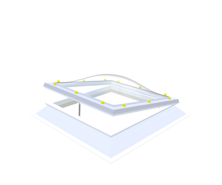 Costière en PVC ouvrante 90x120cm
