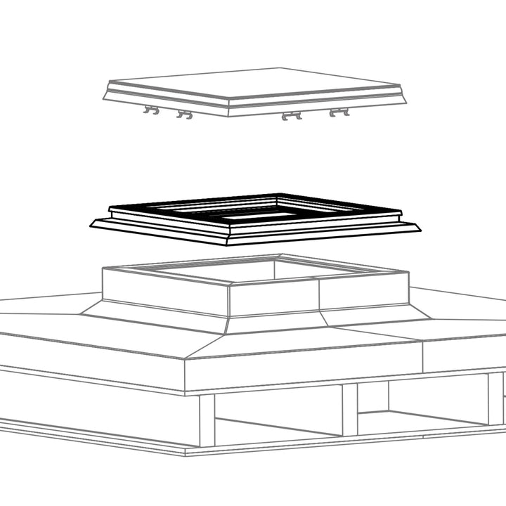 Cadre de rénovation en PVC 80x200cm