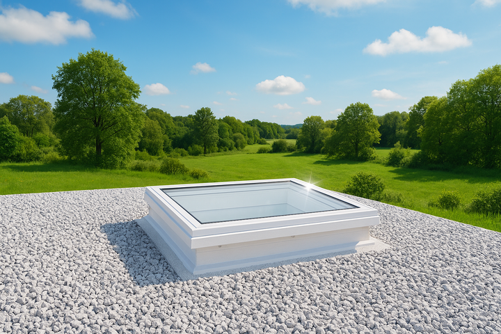 Skylux-Flat roof window Vitria 100x100 cm-7