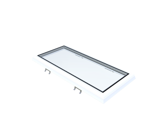 Skylux-Flat roof window Vitria 40x100 cm-Fixed-Not applicable-Upstand / curb or renovation frame not included-1
