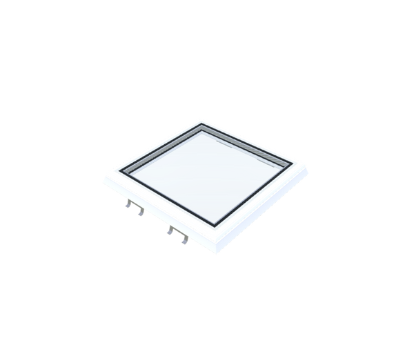 Skylux-Flat roof window Vitria 50x50 cm-Fixed-Not applicable-Upstand / curb or renovation frame not included-1