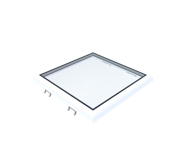 Skylux-Flat roof window Vitria 70x70 cm-Fixed-Not applicable-Upstand / curb or renovation frame not included-1