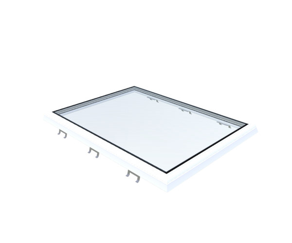 Skylux-Flat roof window Vitria 80x110 cm-Fixed-Not applicable-Upstand / curb or renovation frame not included-1