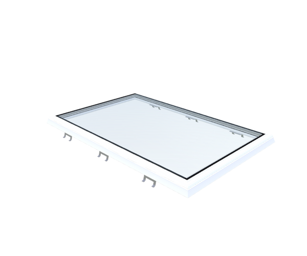 Skylux-Flat roof window Vitria 80x130 cm-Fixed-Not applicable-Upstand / curb or renovation frame not included-1