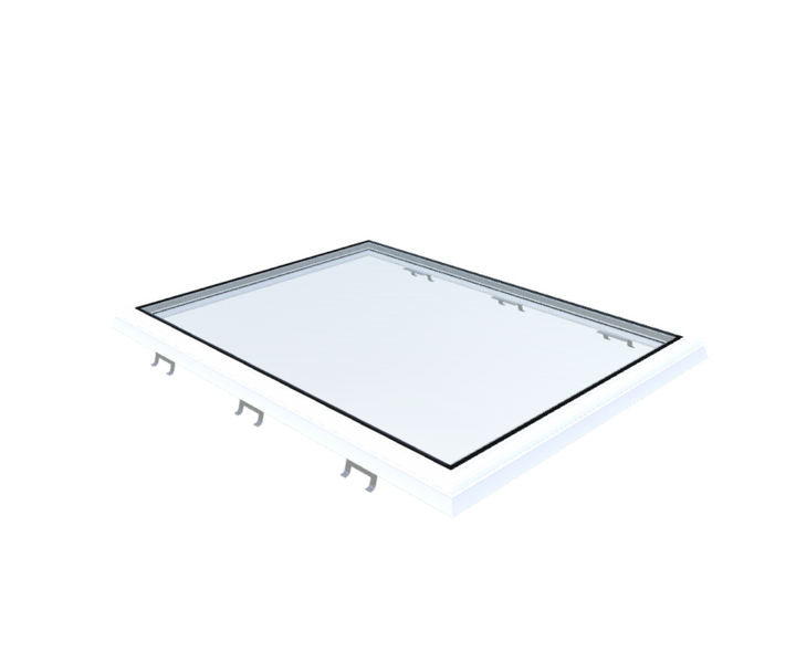 Skylux-Flat roof window Vitria 90x120 cm-Fixed-Not applicable-Upstand / curb or renovation frame not included-1