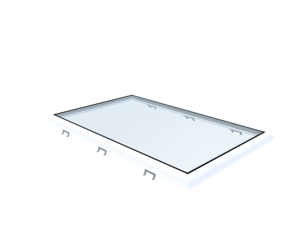 Skylux-Flat roof window Vitria 90x150 cm-Fixed-Not applicable-Upstand / curb or renovation frame not included-1