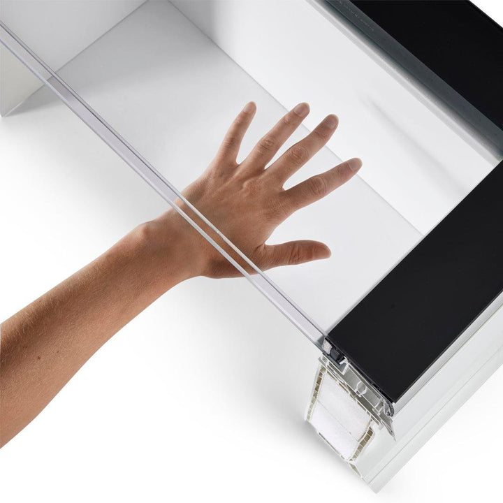 Skylux-iWindow - Flat roof window 100x100 cm-Double glazing – HR++ (1.0 W/m²K) – iWindow2-Clear glass-2