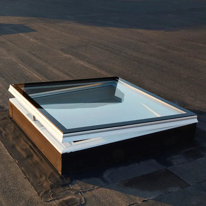 Skylux-iWindow - Opening Flat Roof Window - Complete Set 100x100 cm-3