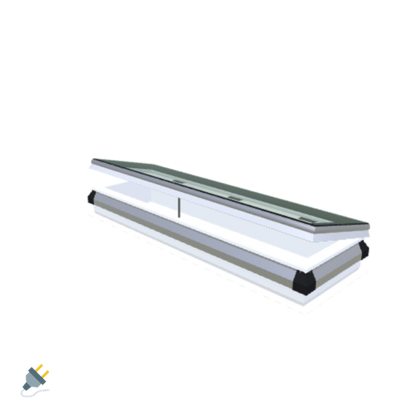 Skylux-iWindow - Opening Flat Roof Window - Complete Set 40x160 cm-1