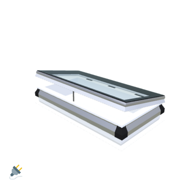 Skylux-iWindow - Opening Flat Roof Window - Complete Set 50x110 cm-1