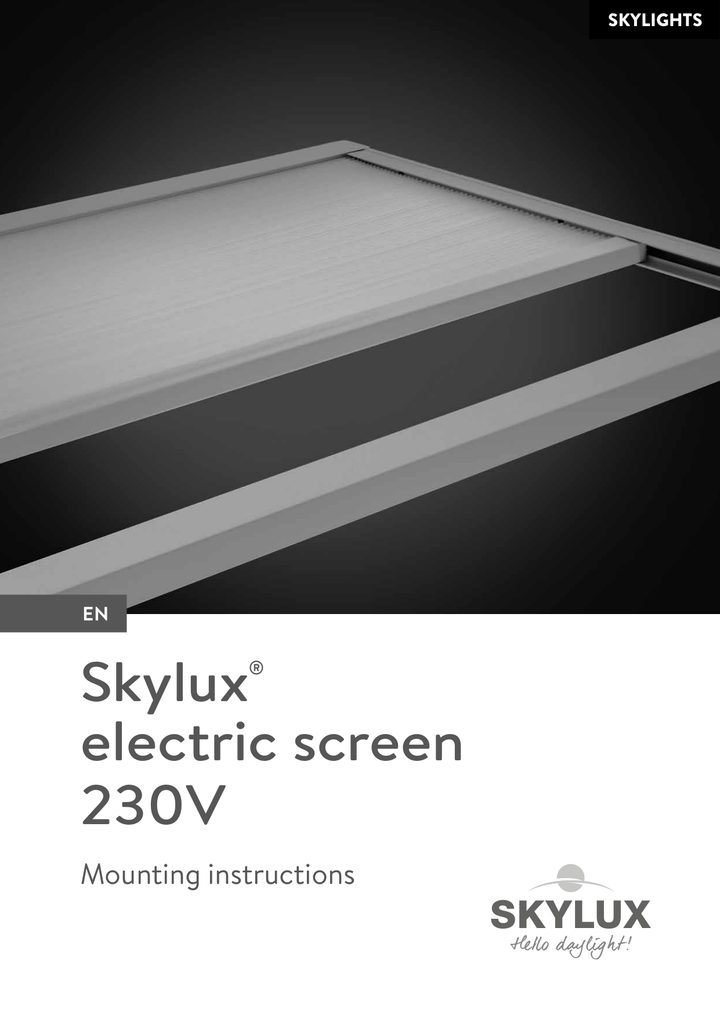 Skylux-Mounting Instructions Accessories-16