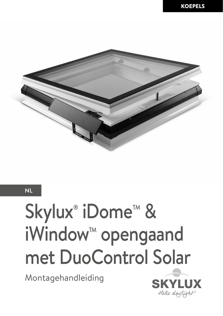 Skylux-Mounting Instructions iWindow-32