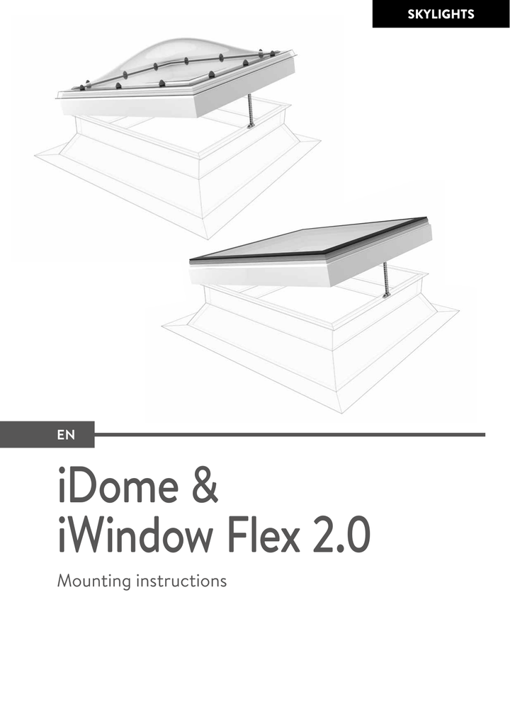 Skylux-Mounting Instructions iWindow-With retention of old Curb-Opening (Standard)-English-16