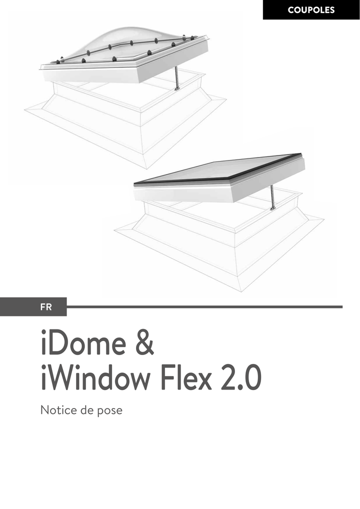 Skylux-Mounting Instructions iWindow-With retention of old Curb-Opening (Standard)-French-14