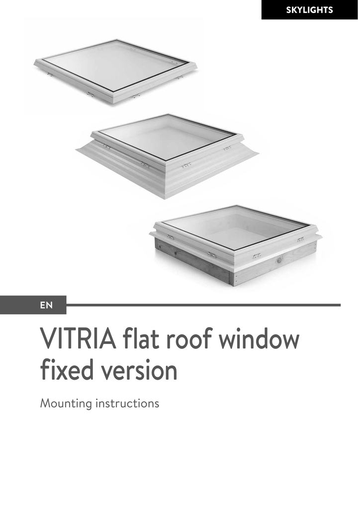 Skylux-Mounting Instructions Vitria-Fixed version-English-8