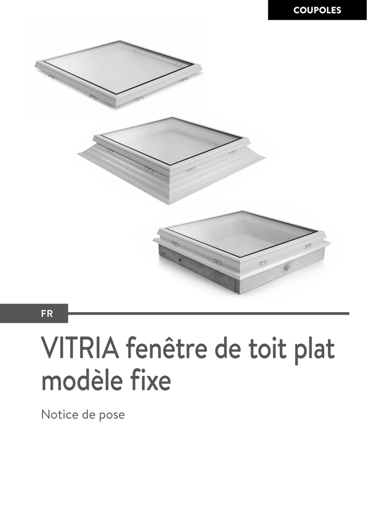 Skylux-Mounting Instructions Vitria-Fixed version-French-6