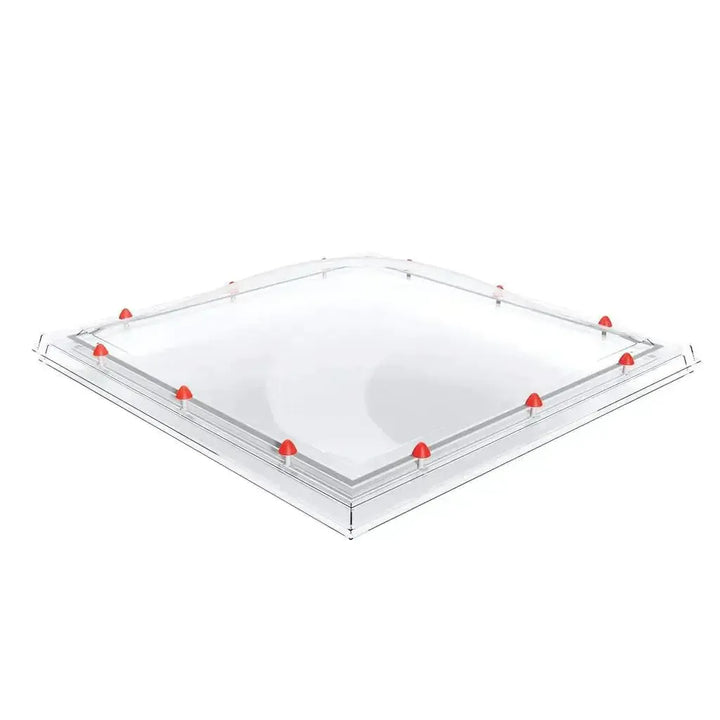 Skylux-Optional Polycarbonate Skylight-120 x 120 cm-Triple-walled (1.70 W/m²K) Heated space? Choose this version or higher!-Clear * just like glass-72
