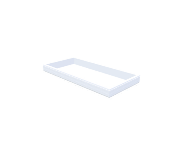 Skylux-PVC-Curb 100x220 cm-Fixed-Straight curb 20/00 (20 cm high - Standard for iWindow & iDome)-Not applicable-1