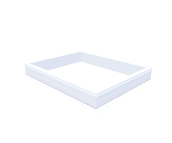 Skylux-PVC-Curb 110x140 cm-Fixed-Straight curb 20/00 (20 cm high - Standard for iWindow & iDome)-Not applicable-1