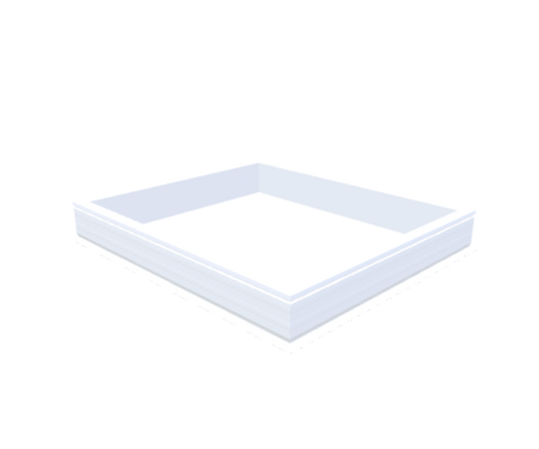 Skylux-PVC-Curb 120x140 cm-Fixed-Straight curb 20/00 (20 cm high - Standard for iWindow & iDome)-Not applicable-1