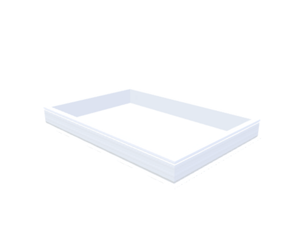 Skylux-PVC-Curb 120x180 cm-Fixed-Straight curb 20/00 (20 cm high - Standard for iWindow & iDome)-Not applicable-1