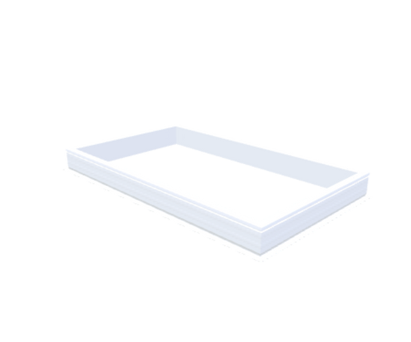 Skylux-PVC-Curb 120x210 cm-Fixed-Straight curb 20/00 (20 cm high - Standard for iWindow & iDome)-Not applicable-1