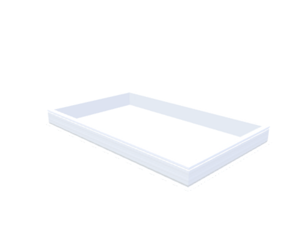 Skylux-PVC-Curb 130x220 cm-Fixed-Straight curb 20/00 (20 cm high - Standard for iWindow & iDome)-Not applicable-1