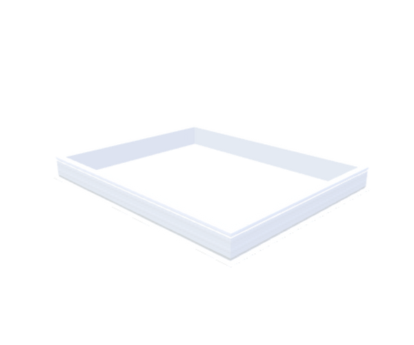 Skylux-PVC-Curb 160x200 cm-Fixed-Straight curb 20/00 (20 cm high - Standard for iWindow & iDome)-Not applicable-1