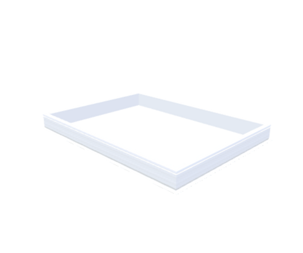 Skylux-PVC-Curb 160x220 cm-Fixed-Straight curb 20/00 (20 cm high - Standard for iWindow & iDome)-Not applicable-1