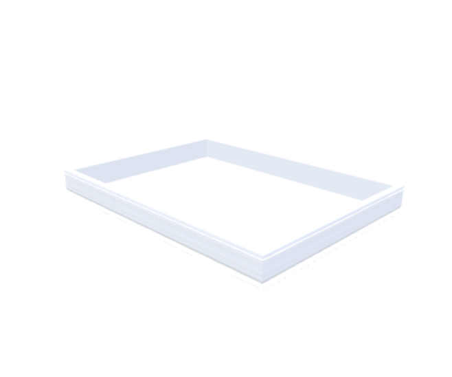 Skylux-PVC-Curb 160x220 cm-Fixed-Straight curb 20/00 (20 cm high - Standard for iWindow & iDome)-Not applicable-1