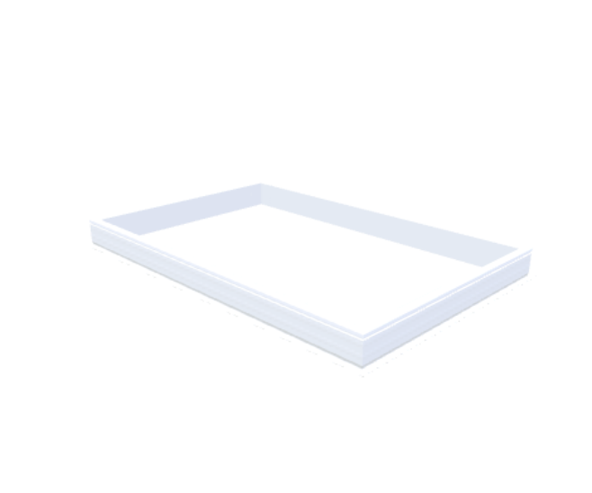 Skylux-PVC-Curb 160x250 cm-Fixed-Straight curb 20/00 (20 cm high - Standard for iWindow & iDome)-Not applicable-1