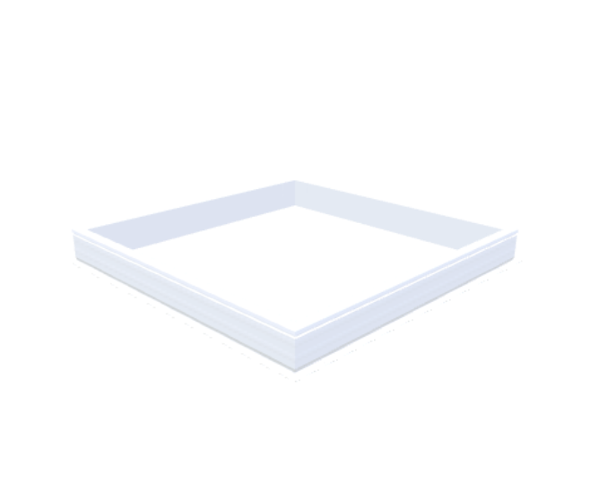 Skylux-PVC-Curb 170x170 cm-Fixed-Straight curb 20/00 (20 cm high - Standard for iWindow & iDome)-Not applicable-1