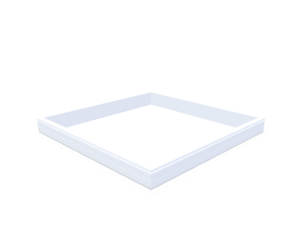 Skylux-PVC-Curb 180x180 cm-Fixed-Straight curb 20/00 (20 cm high - Standard for iWindow & iDome)-Not applicable-1