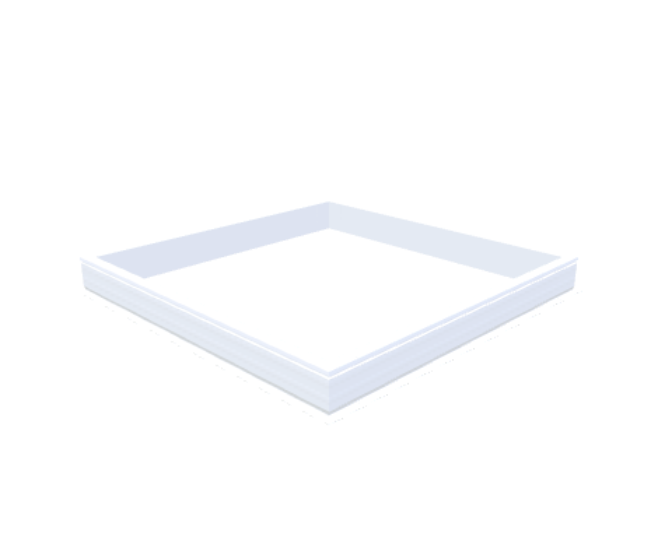 Skylux-PVC-Curb 180x180 cm-Fixed-Straight curb 20/00 (20 cm high - Standard for iWindow & iDome)-Not applicable-1