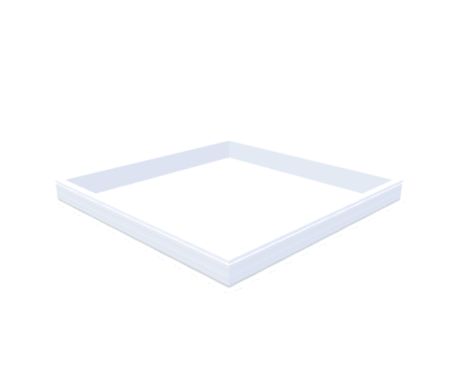 Skylux-PVC-Curb 200x200 cm-Fixed-Straight curb 20/00 (20 cm high - Standard for iWindow & iDome)-Not applicable-1