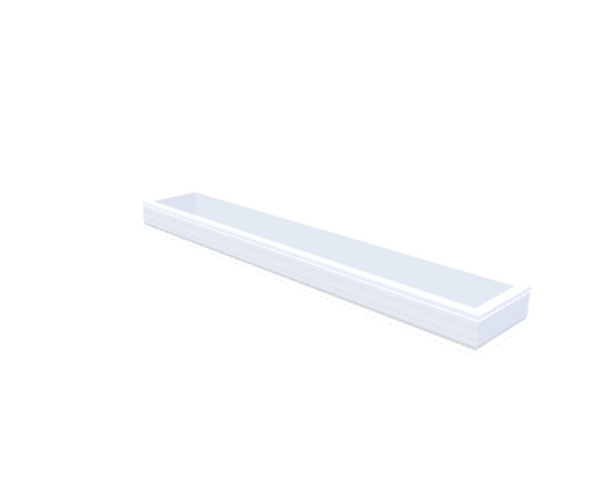 Skylux-PVC-Curb 40x280 cm-Fixed-Straight curb 20/00 (20 cm high - Standard for iWindow & iDome)-Not applicable-1