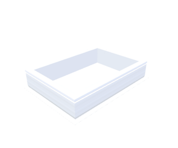 Skylux-PVC-Curb 60x90 cm-Fixed-Straight curb 20/00 (20 cm high - Standard for iWindow & iDome)-Not applicable-1