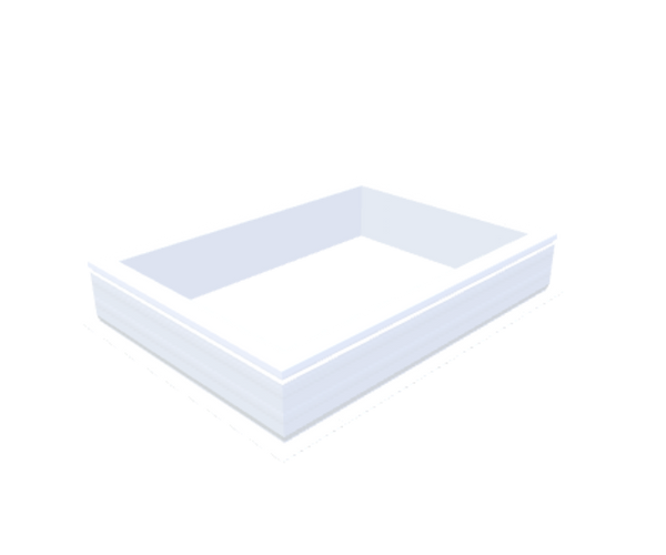 Skylux-PVC-Curb 70x100 cm-Fixed-Straight curb 20/00 (20 cm high - Standard for iWindow & iDome)-Not applicable-1