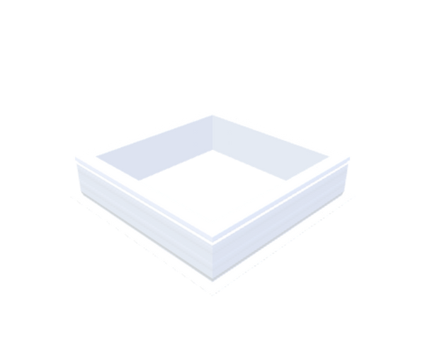 Skylux-PVC-Curb 70x70 cm-Fixed-Straight curb 20/00 (20 cm high - Standard for iWindow & iDome)-Not applicable-1