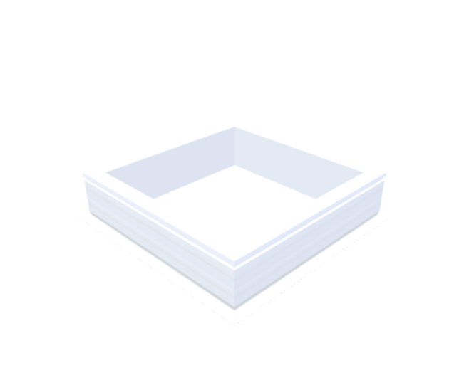 Skylux-PVC-Curb 70x70 cm-Fixed-Straight curb 20/00 (20 cm high - Standard for iWindow & iDome)-Not applicable-1