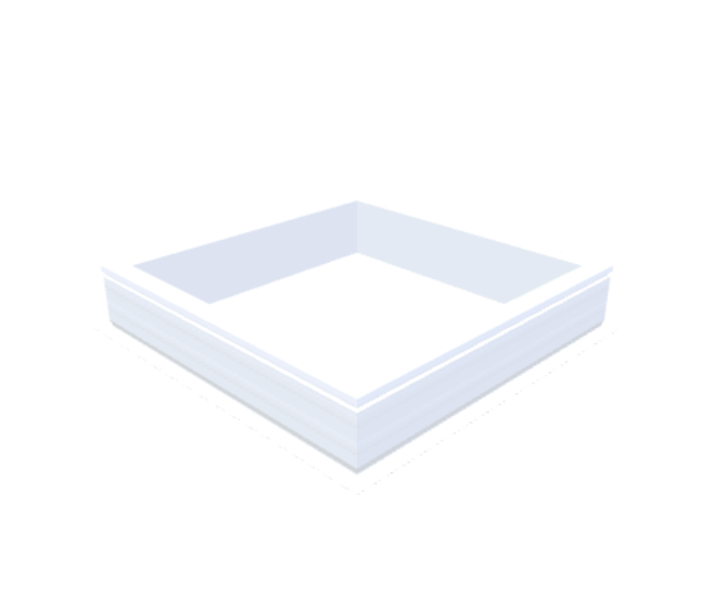 Skylux-PVC-Curb 90x90 cm-Fixed-Straight curb 20/00 (20 cm high - Standard for iWindow & iDome)-Not applicable-1