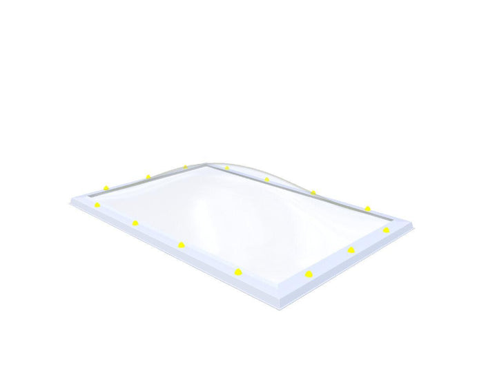 Skylux-Skylight 110x170 cm-Single-walled (least insulating - 5.17 W/m²K)-Acrylic (10 times more impact-resistant than glass)-Clear * just like glass-2