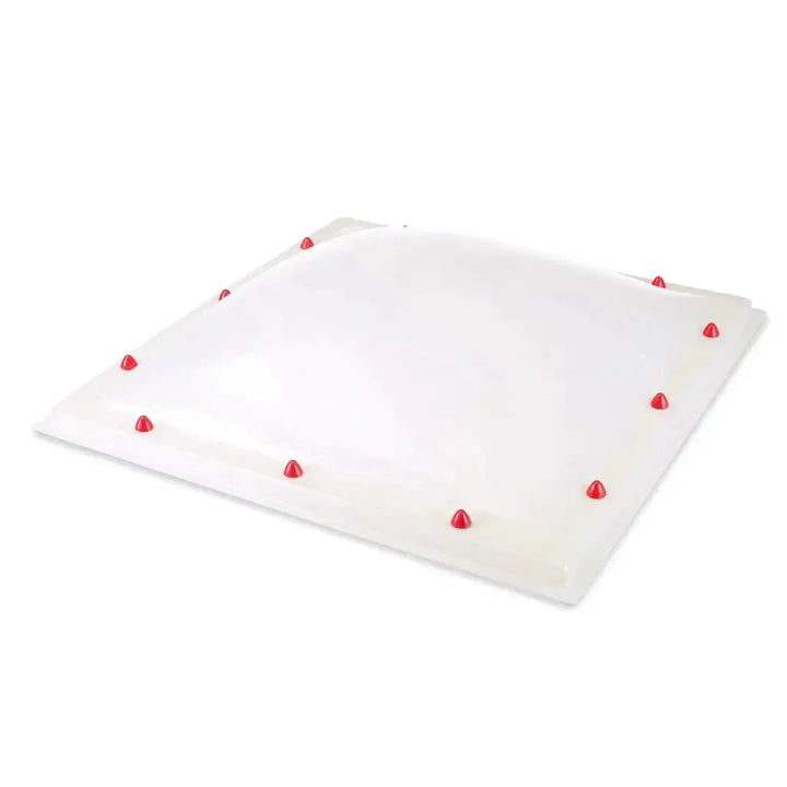 Skylux-Skylight 50x50 cm-Four-walled (1.28 W/m²K)-Polycarbonate (250 times more impact-resistant than glass)-Heat-reflective * opal & non transparent-20