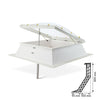 Skylux-Stairwell Smoke Ventilation with PVC Curb 30/20-80 x 130 cm-Standard (No Roof Access) – Choose a Skylight-Select your preferred skylight below-1