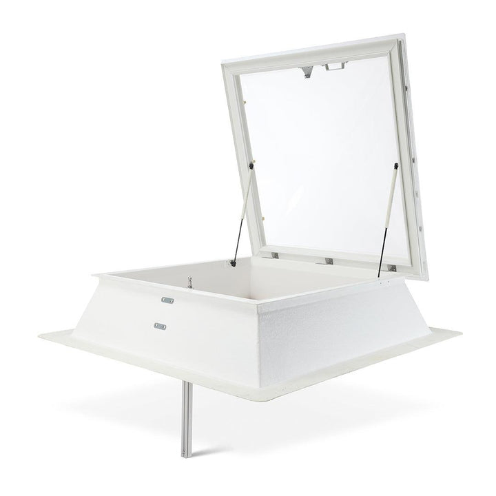 Skylux-Stairwell Smoke Ventilation with PVC Curb 30/20-80 x 130 cm-With Roof Access – Choose a Skylight-Select your preferred skylight below-2