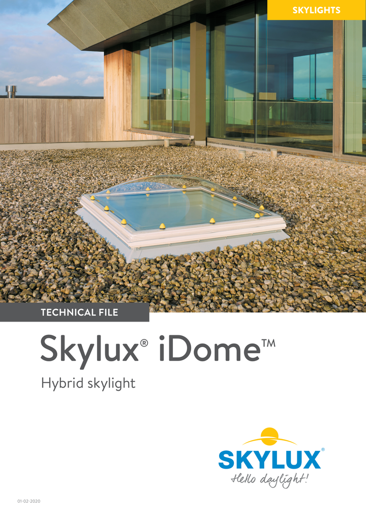 Skylux-Technical File iDome-With new Curb-Fixed-English-12