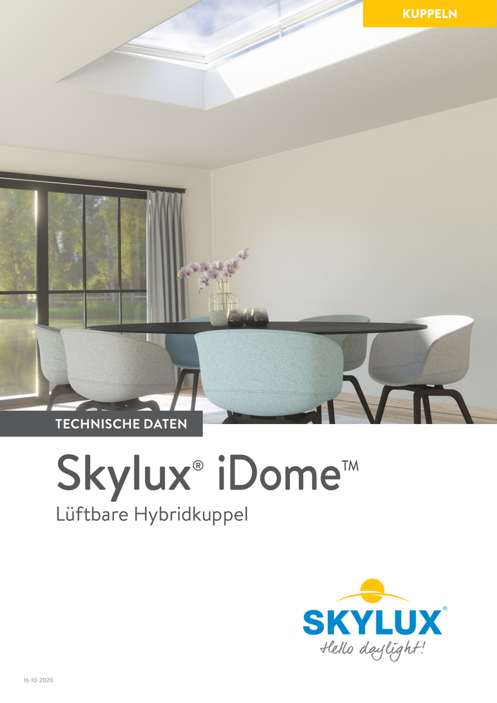 Skylux-Technical File iDome-With new Curb-Openable-German-15