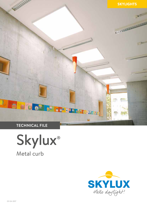 Skylux-Technical File Metal Curbs-Metal Curb-English-1