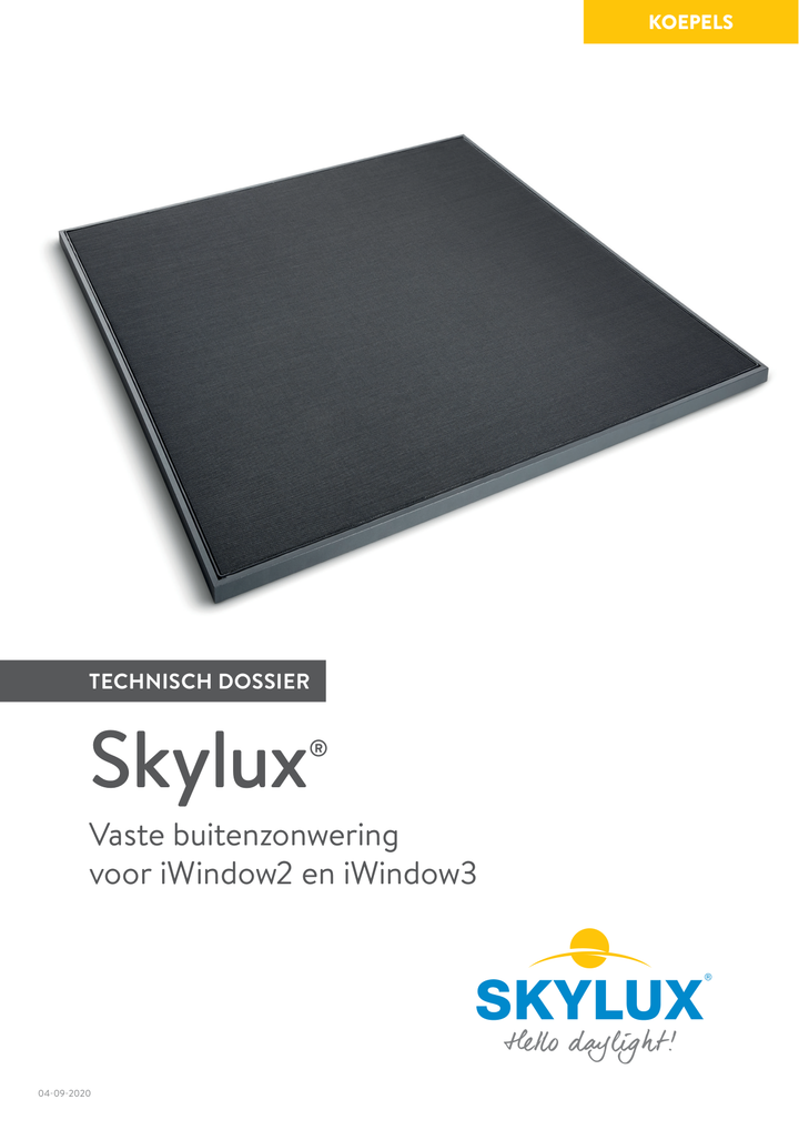 Skylux-Technical File - Screens & Accessoires-15